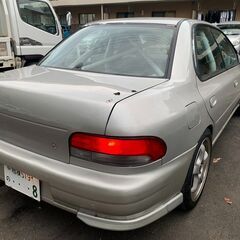 乗って帰れます：車検R5年11月24日まで：13万キロ：スバル　インプレッサー　ターボ：MT:平成12年：総額70万円：下取り可能 の画像