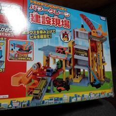 トミカタウンビルドシティ　パワークレーン建設現場の画像
