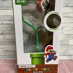 新品未開封♡スーパーマリオ＊パックンフラワー USBスタンドライト