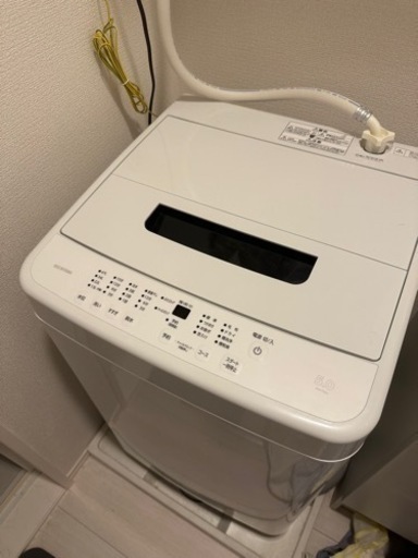 アイリスオーヤマ　洗濯機　2022/6月購入品