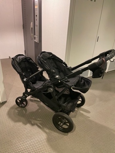 ベビージョガー　シティセレクト　二人乗りベビーカー　年子　city go 双子