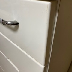 取引先決定しました。チェスト　タンス　衣類収納　白の画像