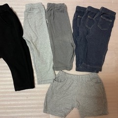 【ズボンまとめ売り】90cm レギンス含む ７点