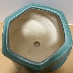 水色 植木鉢の画像