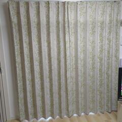ニトリ　アルブル　遮光2級カーテン　幅100cm✕丈200cm 2枚の画像