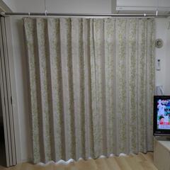 ニトリ　アルブル　遮光2級カーテン　幅100cm✕丈200cm 2枚の画像