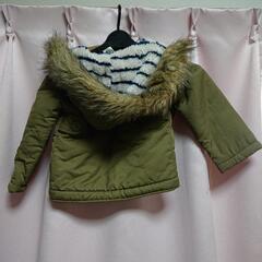 新品 タグ付き コート ジャンパー サイズ100 ボアの画像