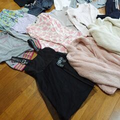 交渉中　　【秋冬〜春まで女の子130〜140cmセット】UNIQLO/shien/BABYDOLL/フリースやトップス等おまとめ の画像