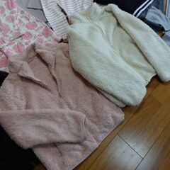 交渉中　　【秋冬〜春まで女の子130〜140cmセット】UNIQLO/shien/BABYDOLL/フリースやトップス等おまとめ の画像