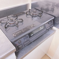 ガスコンロ　プロパンガス　2口