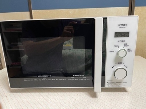 ①HITACHI HMR-BK220-Z5 日立 電子レンジ 2022年製　50Hz専用