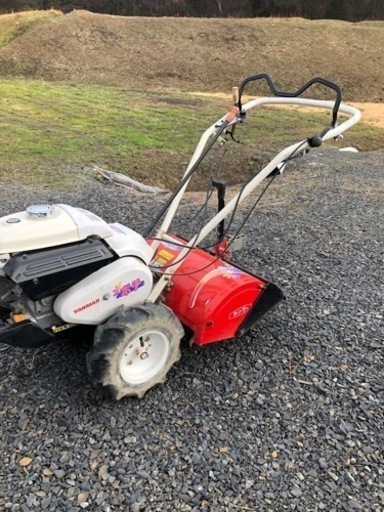 半額にしました　12月5日まで　ヤンマーミニ耕うん機ポチ　MRT40RZ培土機付