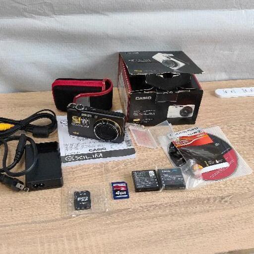 1201-006 カシオ デジタルカメラ エクシリム  EX-FC100 付属品多数
