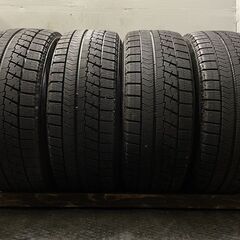 BS BLIZZAK VRX 205/55R17 17インチ スタッドレス 4本 バリ溝 ステップワゴン ストリーム ミニベースマン等　(VTO644)クレジットカード QRコード決済可能