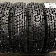 新品 2022年製 BS W300 145/80R12LT 80/78N 12インチ スタッドレス 4本 軽トラ 軽バン等　(VTP703)クレジットカード QRコード決済可能