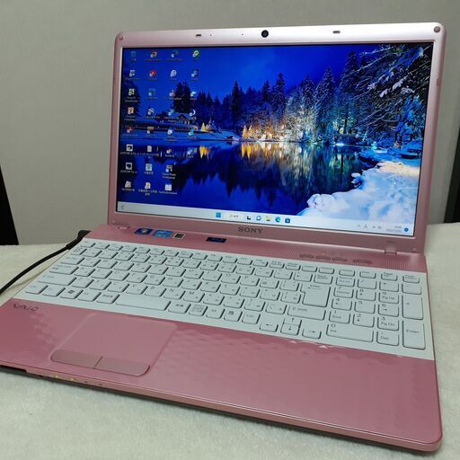 取引中です】SONY VAIO かわいいピンク 高速SSD i5 Wi-Fi カメラ