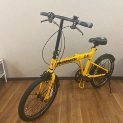 12月11日まで引き取り価格！20型　折り畳み自転車