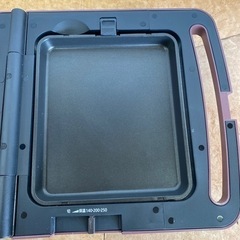 1つで何役も‼️お料理も楽々 アイリスオーヤマ 両面ホットプレートの画像
