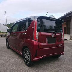 ムーブカスタムX　4WD　実走行　ワンオーナー　禁煙車の画像