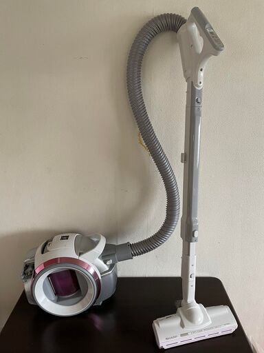 シャープ　細ボディー　サイクロン掃除機　EC-QX310-P