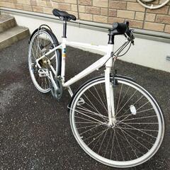 ブリジストン　オルディナ　ordina　自転車・白　【ジャンク品】　