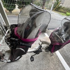 ブリヂストン　ビッケモブ電動自転車三人乗り　2017年モデル