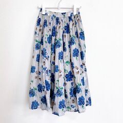 サマンサモスモス　グレー　スカート