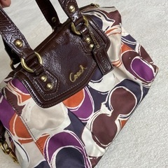 COACH　ハンドバッグの画像