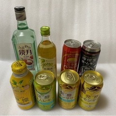 お酒いろいろ 焼酎 缶チューハイ等
