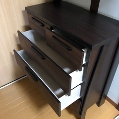 超美品　チェストシェルフ　引き出し　キャビネットの画像