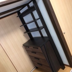 超美品　チェストシェルフ　引き出し　キャビネットの画像