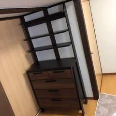 超美品　チェストシェルフ　引き出し　キャビネットの画像