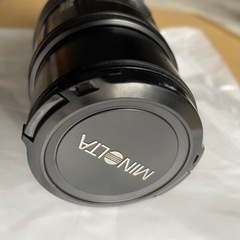 MINOLTAレンズ　ケース付きの画像