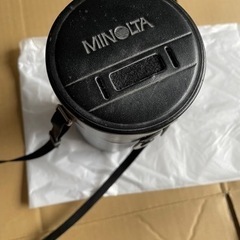 MINOLTAレンズ　ケース付きの画像
