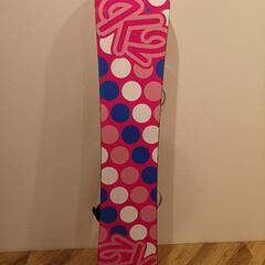 超お得！K2 スノーボード 140cm headバインディング付き　ケース付き K2(ケーツー) スノーボード ビンディング スノボー バインディング