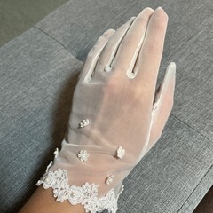 ✨️良品✨️ウェディング手袋の画像