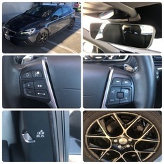 最終型V40クロスカントリーD4モメンタム！人気のディーゼル-ワンオーナー車！車検LONG令６年６月！純正キャリアフット付きの画像