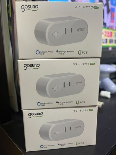 値下げ中　未使用　スマートプラグ　2個入り Wi-Fiスマートコンセント Amazon Alexa/Google Assistant対応