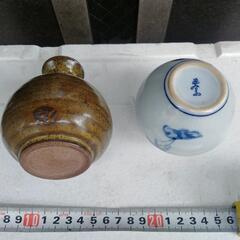 花瓶　壺瀬戸物郷土玩具民芸品工芸品コレクションマニアレトロの画像