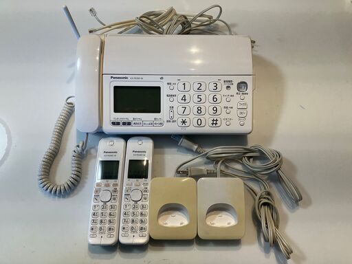 ★Panasonic おたっくす ファックス機能付電話機 KX-PD301-W★