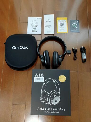 【ワイヤレスヘッドフォン】OneOdio製 A10 Active Noise Cancelling