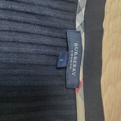 【バーバリー】薄手ロングカーディガンの画像