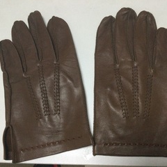 さしあげます　メンズ革製手袋