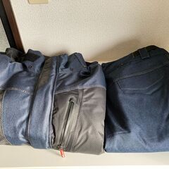 【受渡予定者決定】バイク用ジャケット・パンツ ワークマン イージ...