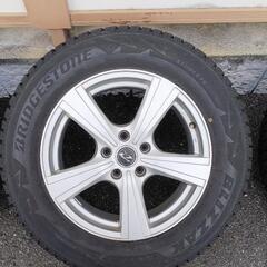 ブリヂストン スタッドレスタイヤ&ホイール 4本セット ナット付の画像