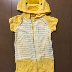ヒヨコ着ぐるみロンパース50-60