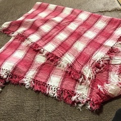 チェック柄 カバー クロス 布の画像