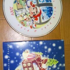 ペコちゃんポコちゃんの2001年版プレート