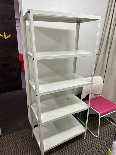 【処分】スチールラック　定価8000円　まだまだ使えます。