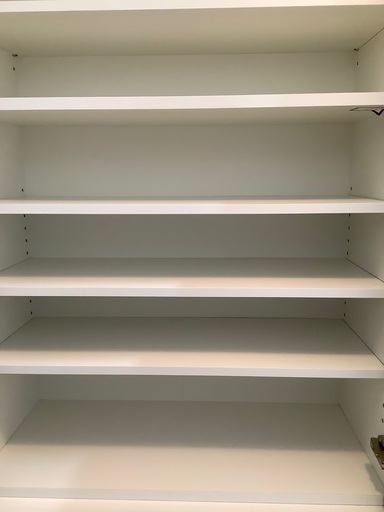 【値下げしました！】綾野製作所(AYANO) 食器棚　JEWELシリーズ　ホワイト